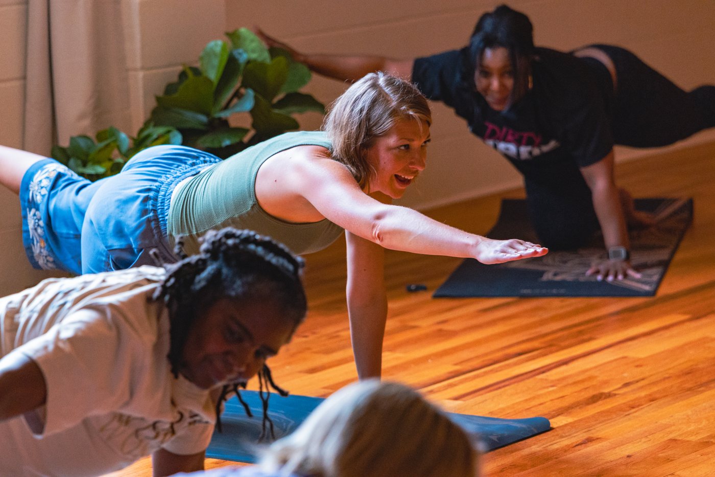 Jules Collective community — group somatic movement session in Atlanta